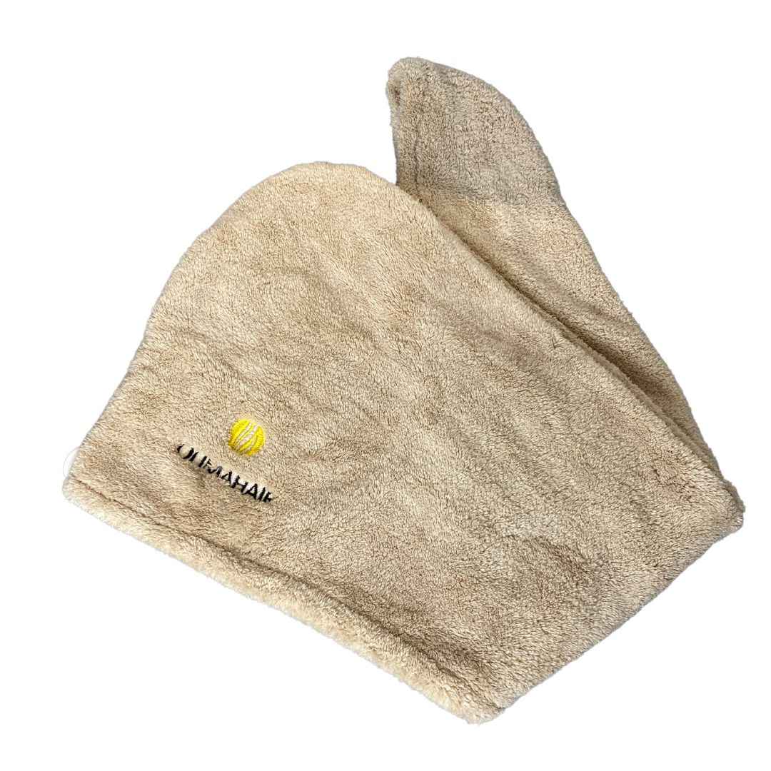 Serviette cheveux champagne