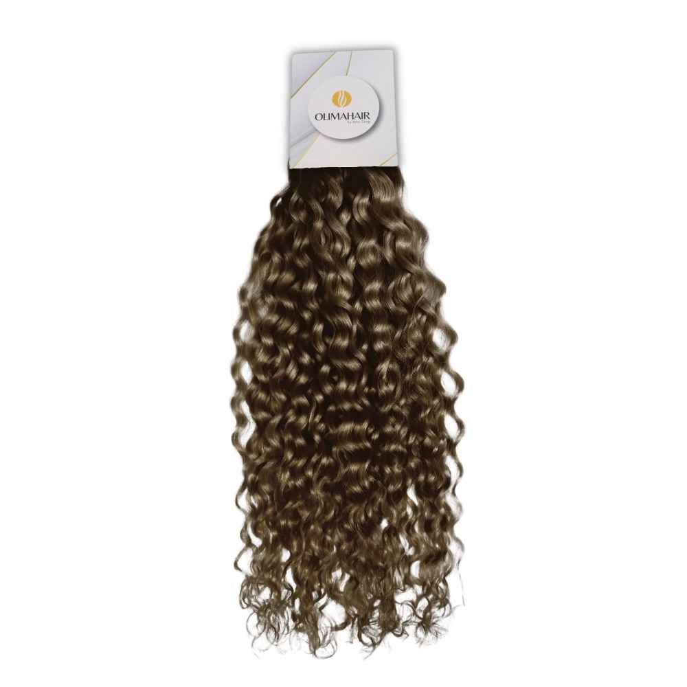 TISSAGE ÉBÈNE (BRUN CLAIR) - 24" 50 GR - BOUCLÉ