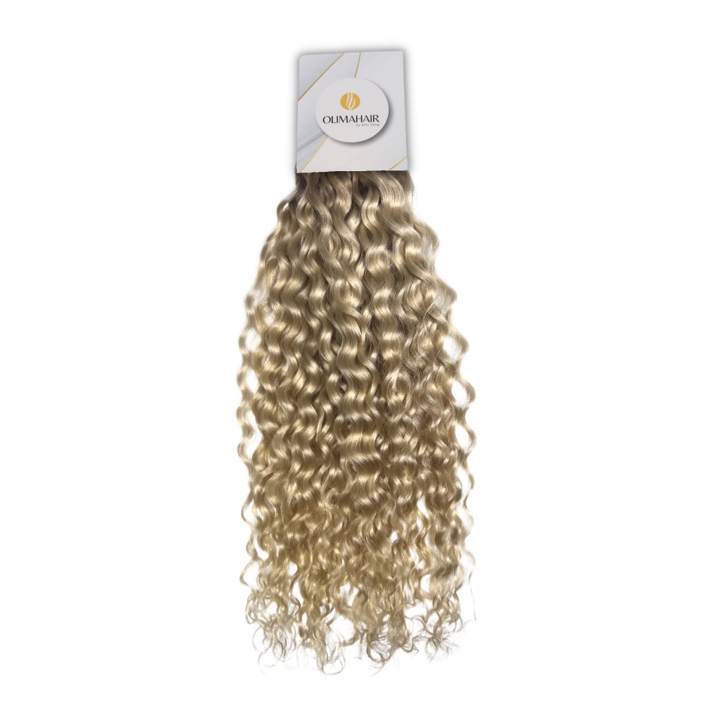 TISSAGE CALIFORNIA (BLOND PLATINE) - 24" 50 GR - BOUCLÉ
